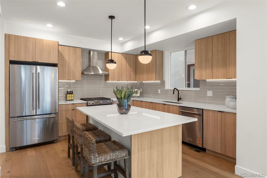 Furnished interior view inside a new home in , Denver (Image 16).