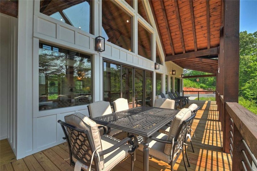 Exterior details and patio area of a home in , Talking Rock (Image 32). Exterior details and patio area of a home in , Talking Rock (Image 32).