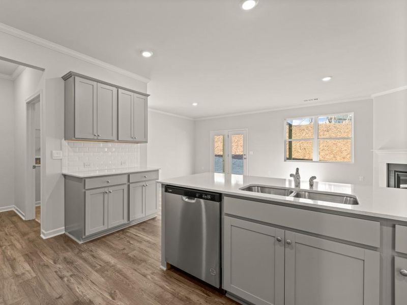 Furnished interior view inside a new home in Falcon Landing, Gainesville (Image 9).