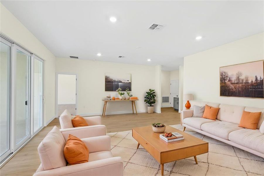 Furnished interior view inside a new home in , North Port (Image 12).