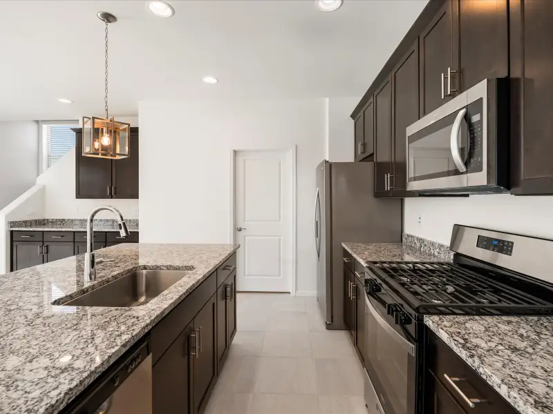 Furnished interior view inside a new home in Alamar at Rocking K, Tucson (Image 3).
