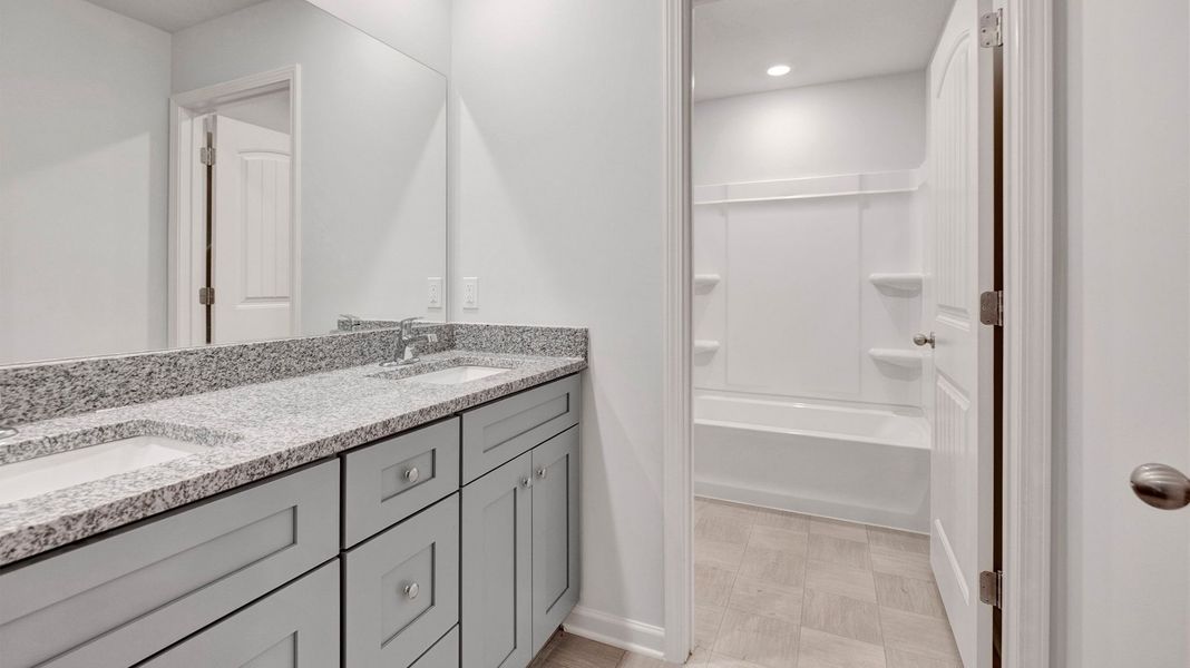 Furnished interior view inside a new home in Huntington Estates, Millington (Image 15).