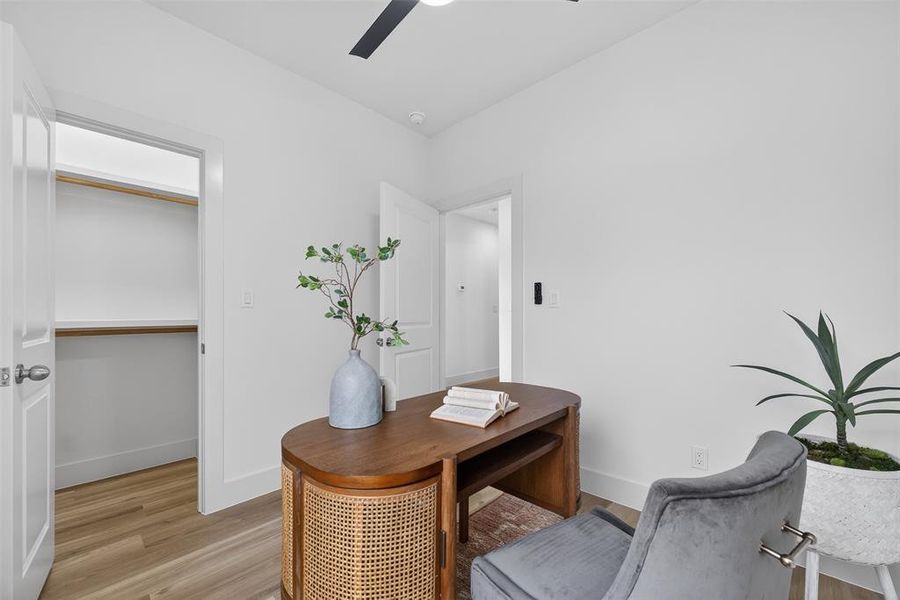 Furnished interior view inside a new home in , Dallas (Image 14).