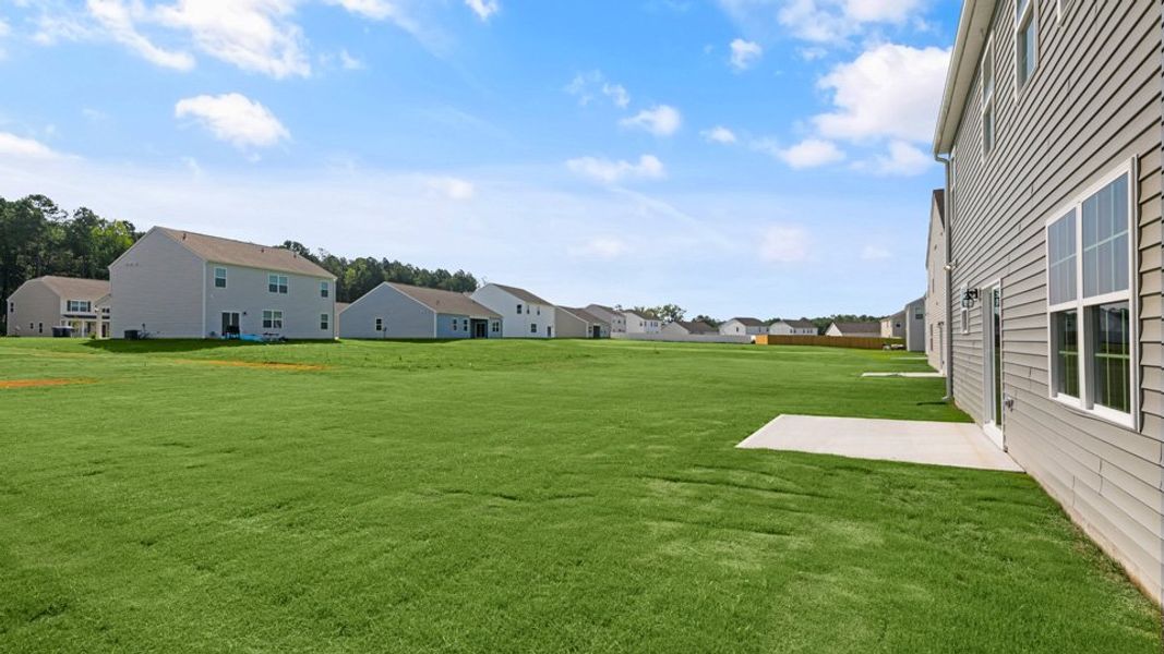 Exterior details and patio area of a home in North Gate, Vass (Image 16).