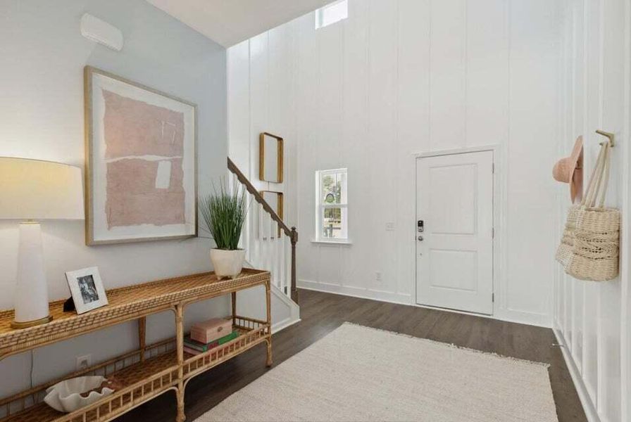 Furnished interior view inside a new home in Sweetgrass at Summers Corner, Summerville (Image 9).