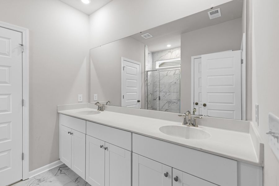 Furnished interior view inside a new home in Sweetgrass at Summers Corner, Summerville (Image 6).