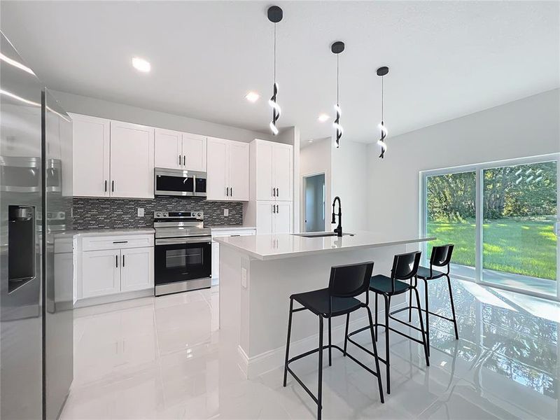 Furnished interior view inside a new home in , Ocala (Image 3).