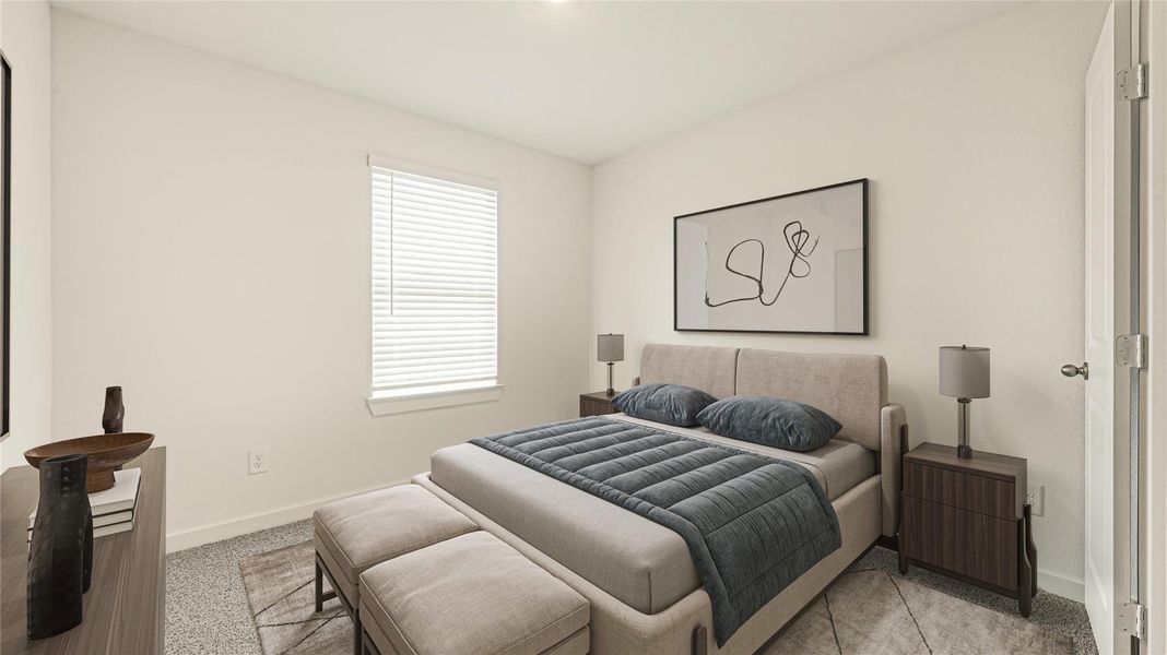 Furnished interior view inside a new home in Holly Ridge, Rosenberg (Image 10).