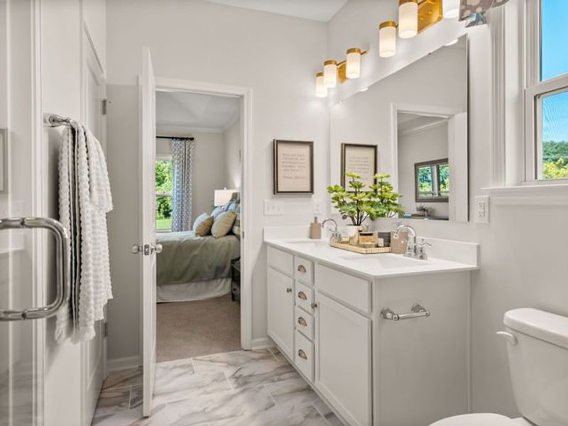 Representative furnished interior of a home built from the Declan by True Homes in Benson Village, Benson (Image 15).