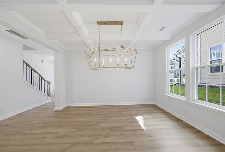 Spacious, unfurnished interior of a new home in Sweetbrier, Durham (Image 14).