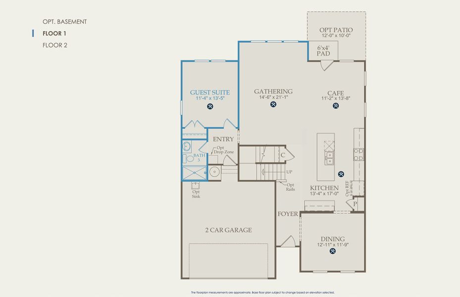 Murphy Floor Plan, Quick Move-In Home, Floor 1