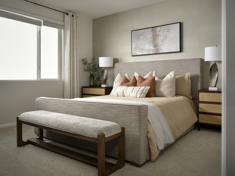 Furnished interior view inside a new home in Brighton Crossings, Brighton (Image 8).