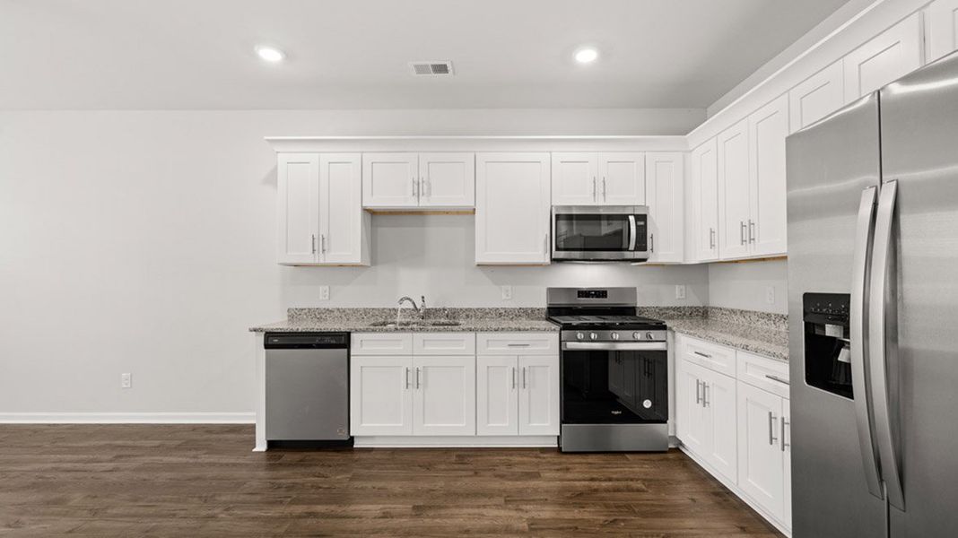 Representative furnished interior of a home built from the Sullivan by D.R. Horton in Bellemeade Landing, Augusta (Image 4). Representative furnished interior of a home built from the Sullivan by D.R. Horton in Bellemeade Landing, Augusta (Image 4).