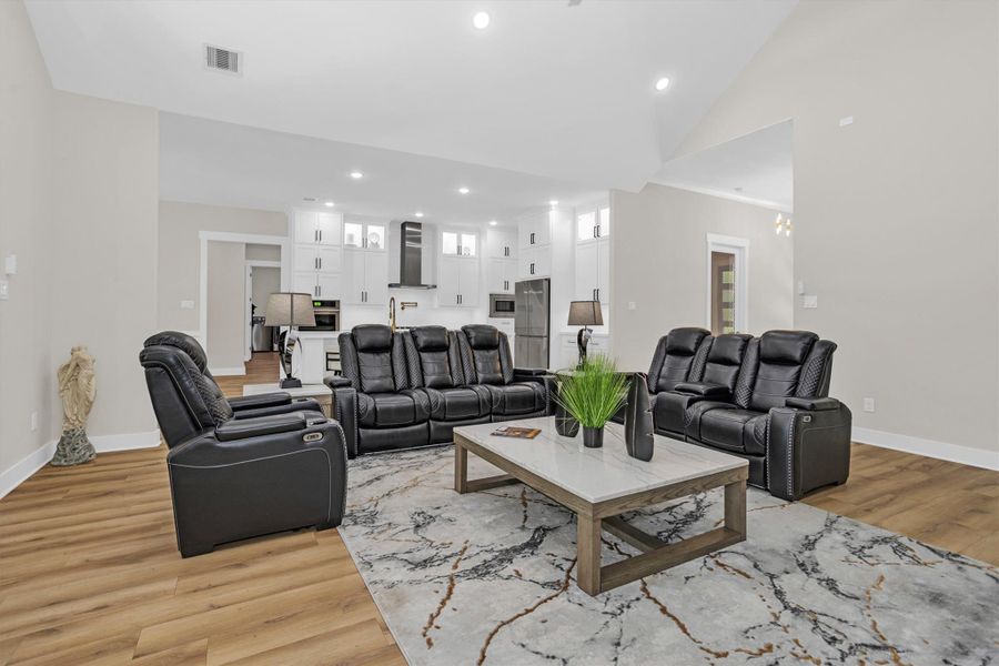 Furnished interior view inside a new home in , Montgomery (Image 39).