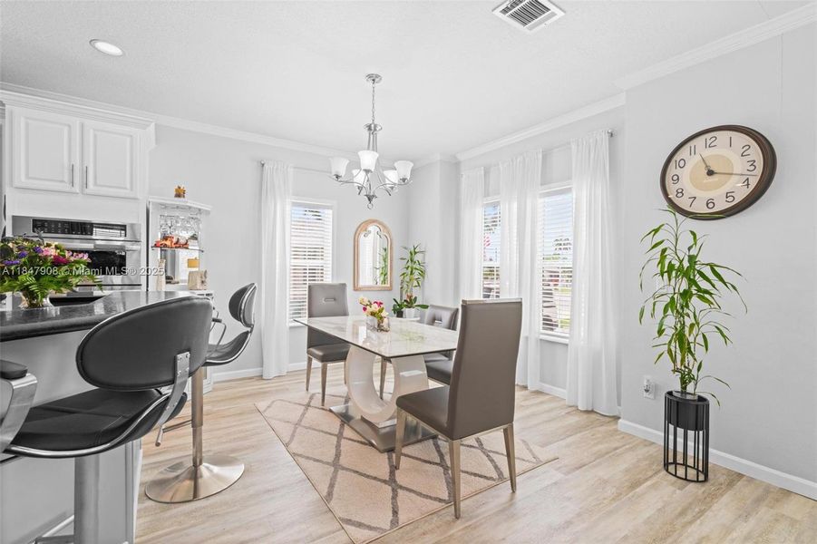 Furnished interior view inside a new home in , Davie (Image 14).
