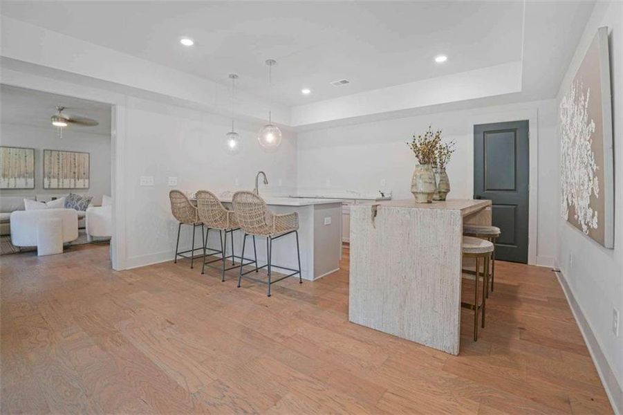 Furnished interior view inside a new home in Steeplechase, Hoschton (Image 15).