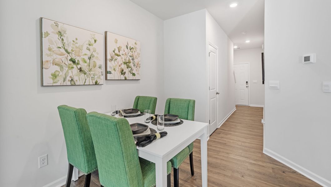 Furnished interior view inside a new home in Covington Village, Greer (Image 8).
