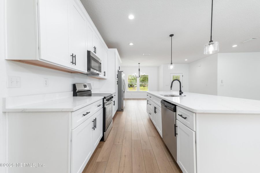 Furnished interior view inside a new home in , Starke (Image 6).
