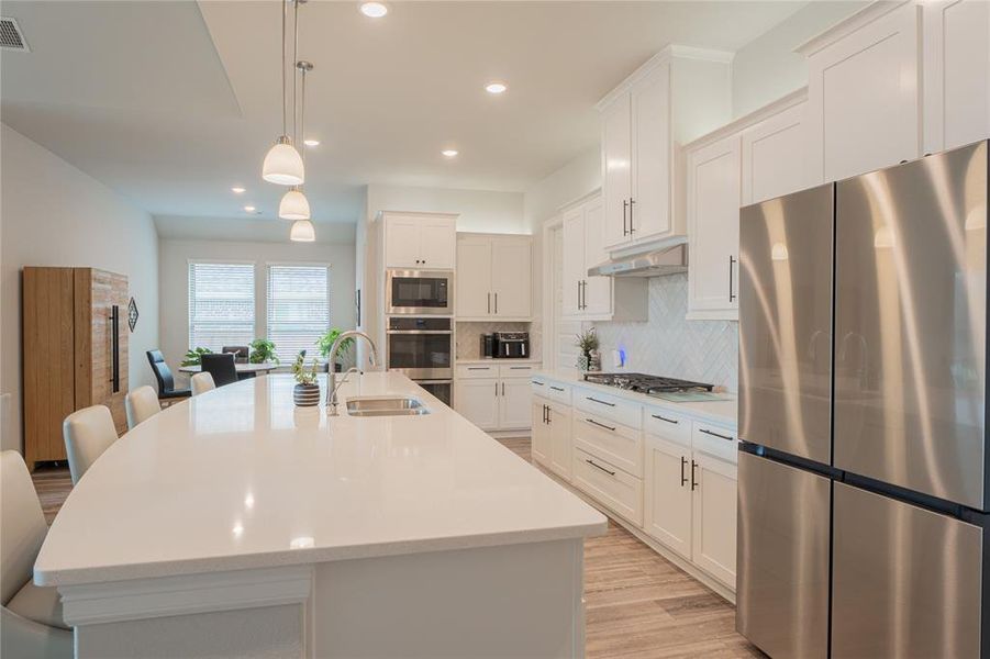 Furnished interior view inside a new home in , McKinney (Image 19).