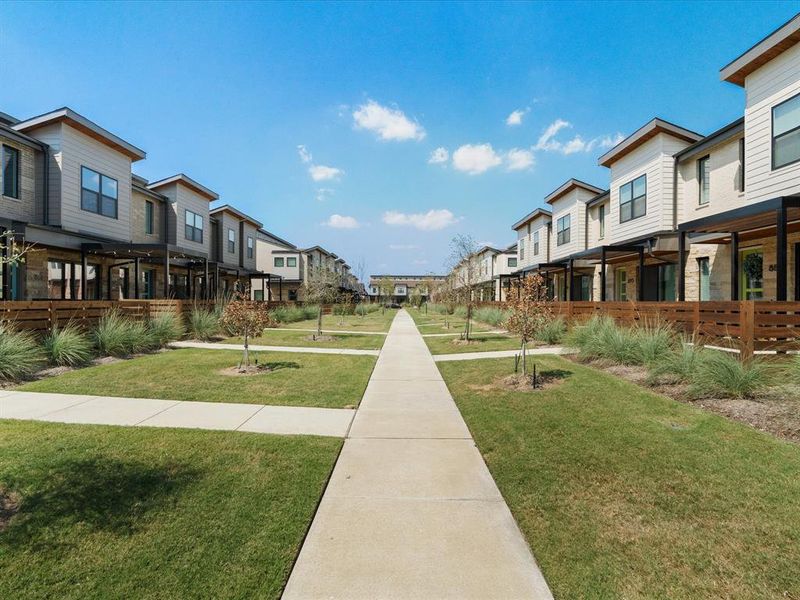 Front exterior of a new home in , Prosper, TX, highlighting curb appeal (Image 21).