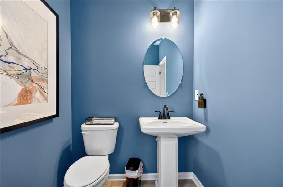 Furnished interior view inside a new home in The Stiles, Cartersville (Image 25).