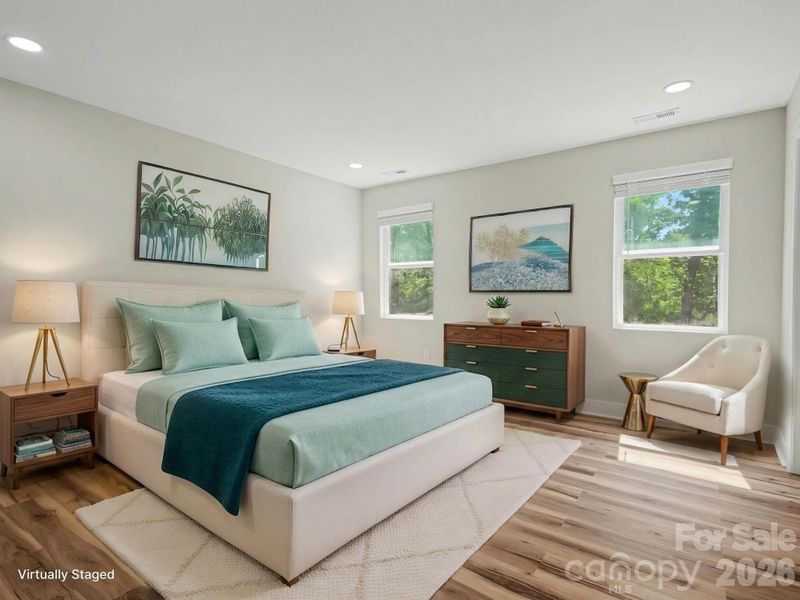 Furnished interior view inside a new home in , Gastonia (Image 8).