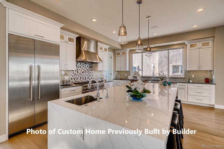 Kitchen Photo Showcasing Example of Builder's Craftsmanship