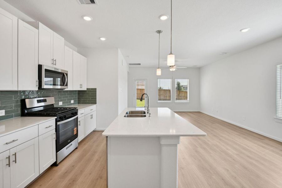 Photo is not of the actual home, but is an inspirational photo of builder’s model home and may depict options, furnishings, and/or decorator features that are not included