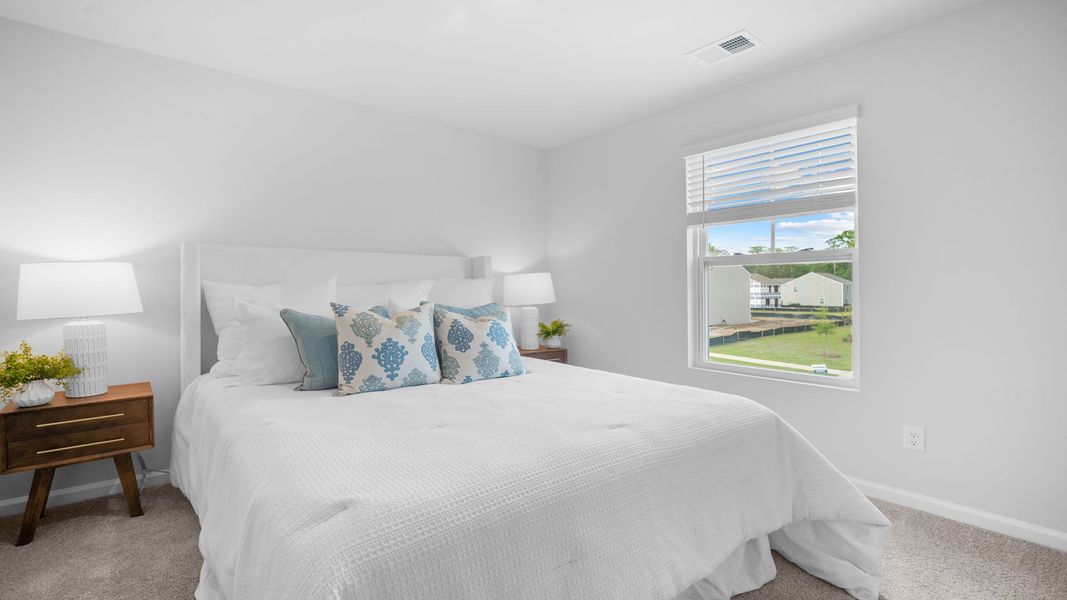 Furnished interior view inside a new home in Rice Hope, Port Wentworth (Image 23). Furnished interior view inside a new home in Rice Hope, Port Wentworth (Image 23).