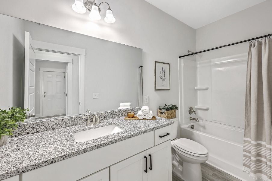 Furnished interior view inside a new home in , Dorchester (Image 15).