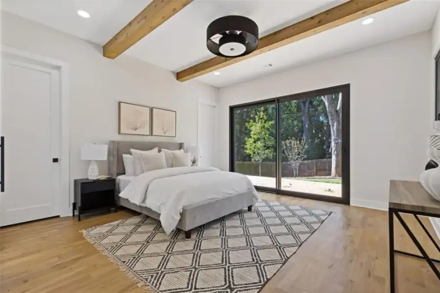 Furnished interior view inside a new home in , Atlanta (Image 8).
