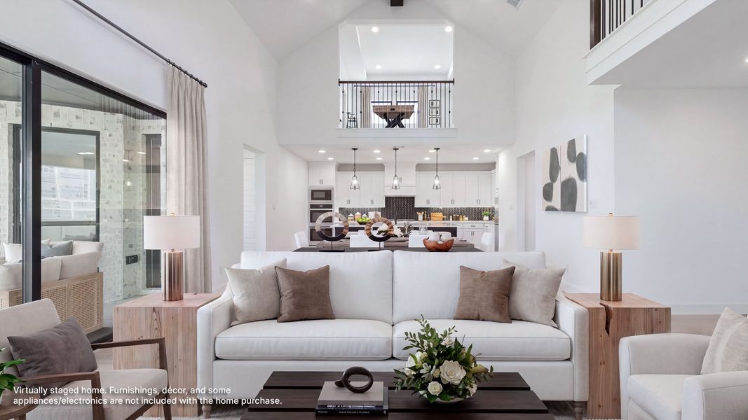 Furnished interior view inside a new home in Ramble, Celina (Image 6).