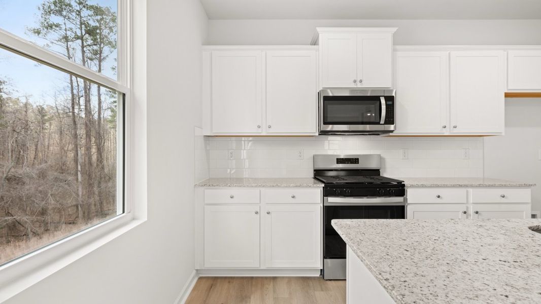Furnished interior view inside a new home in South Wind, Union City (Image 8).