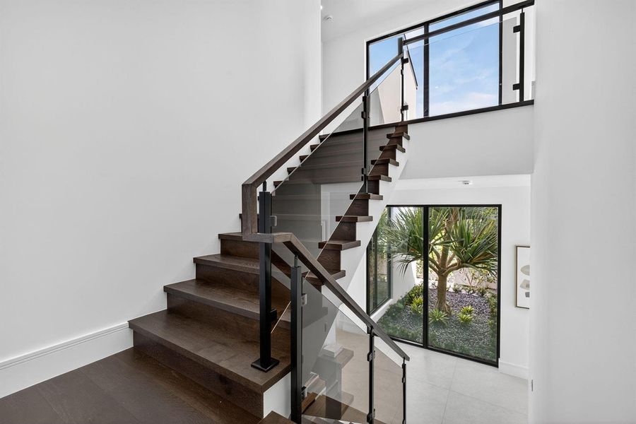 Staircase landing Staircase landing
