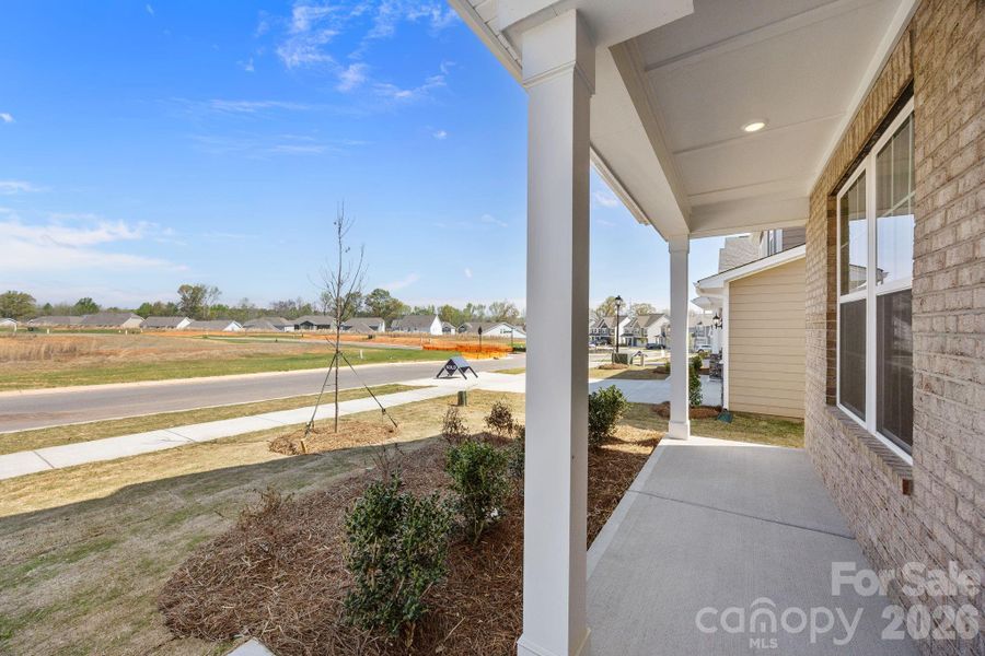 Exterior details and patio area of a home in McFarland Estates, York (Image 16). Exterior details and patio area of a home in McFarland Estates, York (Image 16).