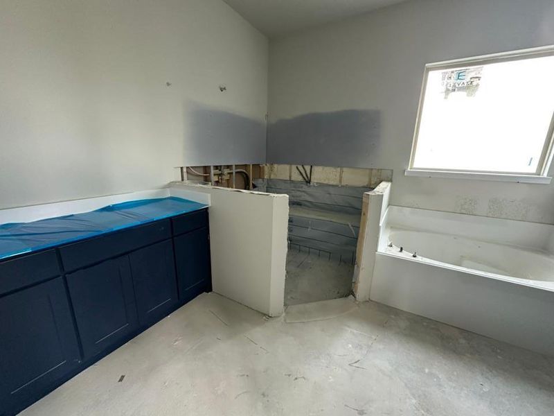 In-progress construction of a new home in Fannin Ranch, Leonard, TX (Image 4).