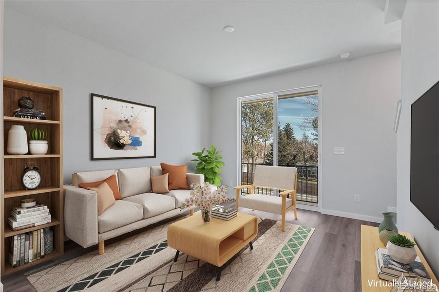 Furnished interior view inside a new home in Sabel, Arvada (Image 5).