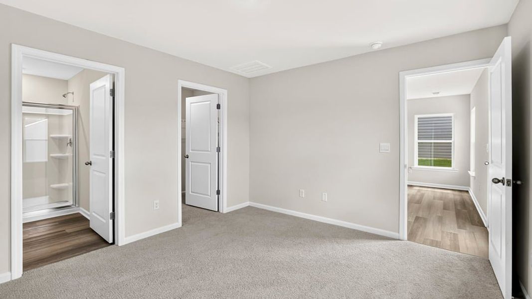 Spacious, unfurnished interior of a new home in Cloverdale Hills, Piedmont (Image 30). Spacious, unfurnished interior of a new home in Cloverdale Hills, Piedmont (Image 30).