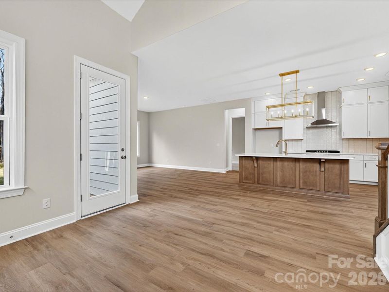 Spacious, unfurnished interior of a new home in North Creek Village, Huntersville (Image 19).