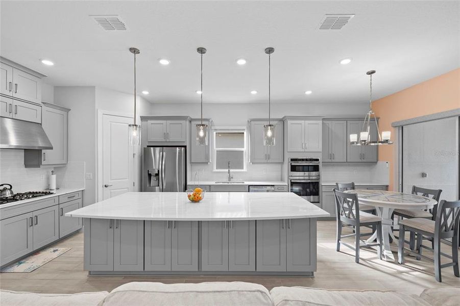 Furnished interior view inside a new home in , Palmetto (Image 26).