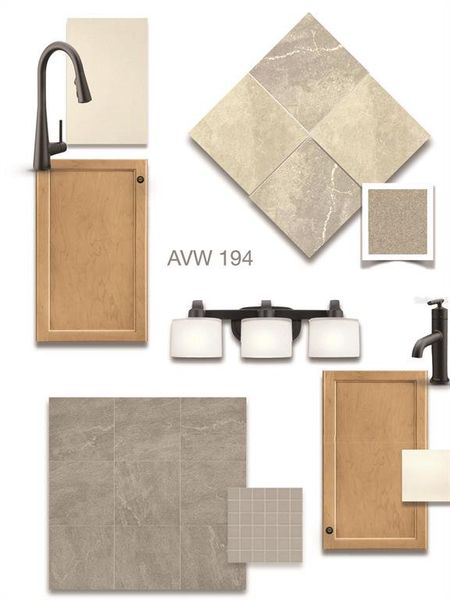 Sample of building materials used in homes in Avalon West, Spring Hill (Image 5).