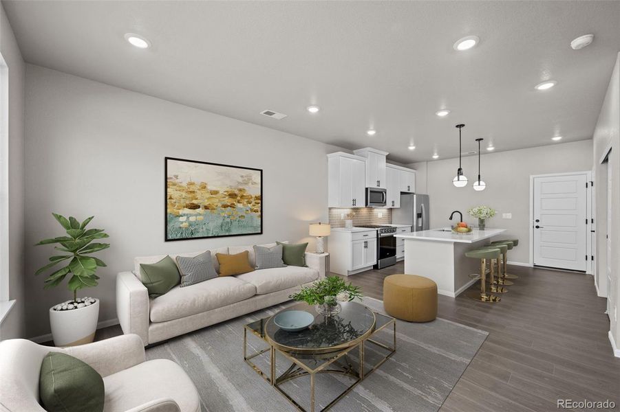 Virtually Staged Photo