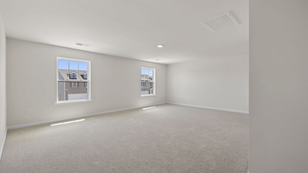 Spacious, unfurnished interior of a new home in Woodhaven, Spartanburg (Image 26). Spacious, unfurnished interior of a new home in Woodhaven, Spartanburg (Image 26).