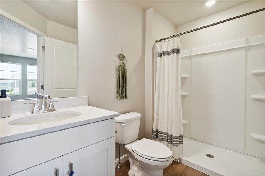 Furnished interior view inside a new home in Bradley Heights, Colorado Springs (Image 22).