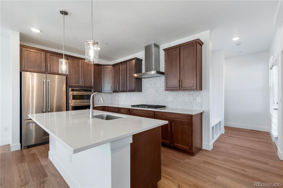 Furnished interior view inside a new home in Westerly, Erie (Image 4).