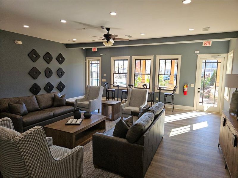 Furnished interior view inside a new home in , Dahlonega (Image 5).