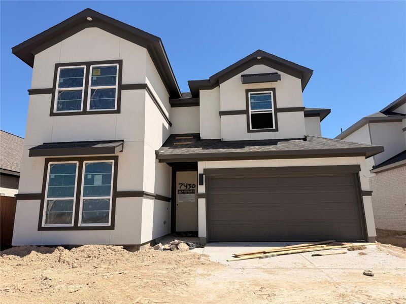 In-progress construction of a new home in Elyson 45' & 70', Katy, TX (Image 13).
