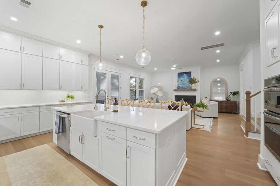 Furnished interior view inside a new home in , Hollywood (Image 34).