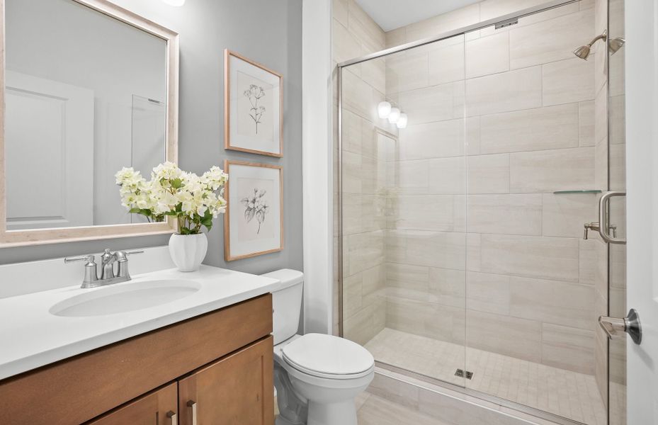 Representative furnished interior of a home built from the Mystique by Pulte Homes in Forest Creek, Waxhaw (Image 92).