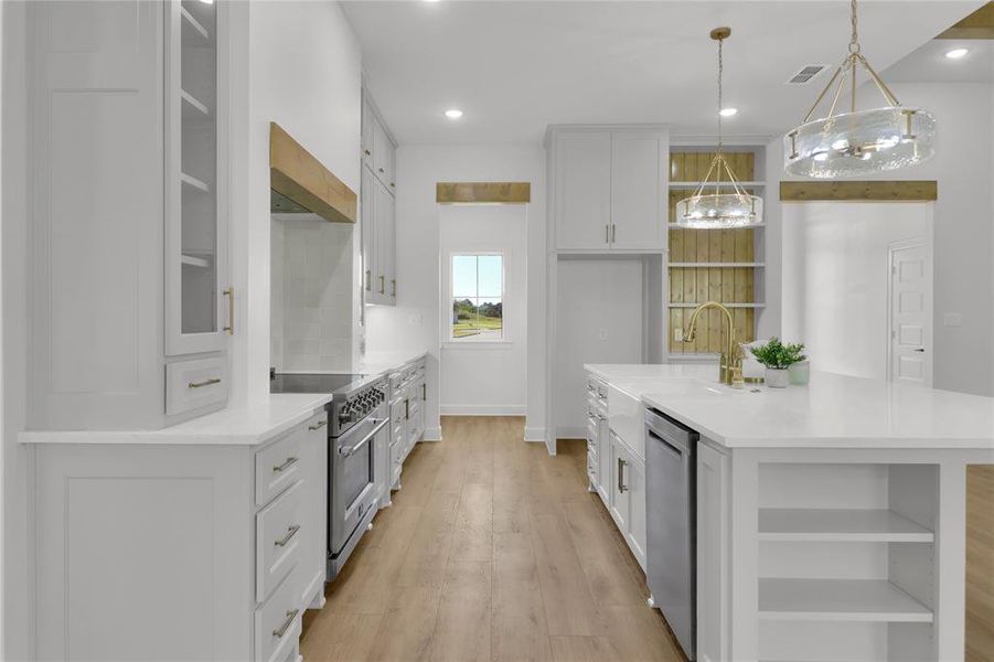 Furnished interior view inside a new home in , Flint (Image 13).